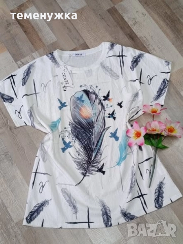 Тениска, снимка 2 - Тениски - 52625082