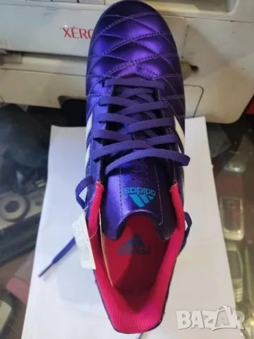 Маратонки (и 48 номер) Adidas Кожени маратонки Адидас номер 48 Детски обувки НОВИ! Калеври Nike 90, снимка 2 - Маратонки - 51945072