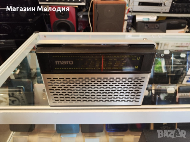 Радио MARO В отлично техническо и визуално състояние., снимка 4 - Радиокасетофони, транзистори - 47075670