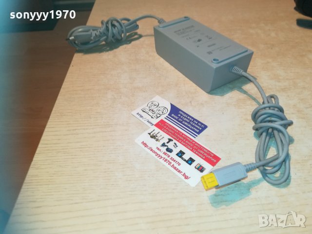 nintendo power ac adapter 15v/5amp-внос франция, снимка 1 - Nintendo конзоли - 30204083