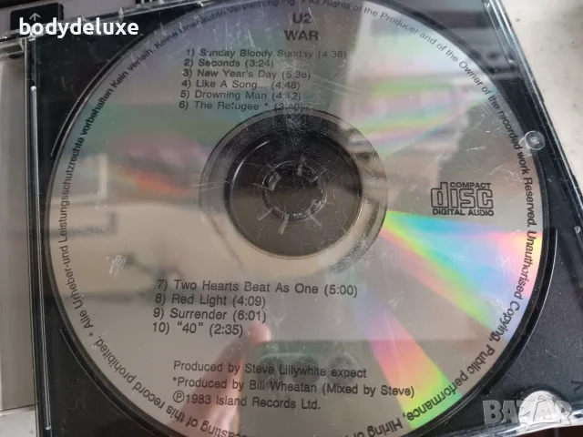 U2 аудио дискове, снимка 8 - CD дискове - 40005718