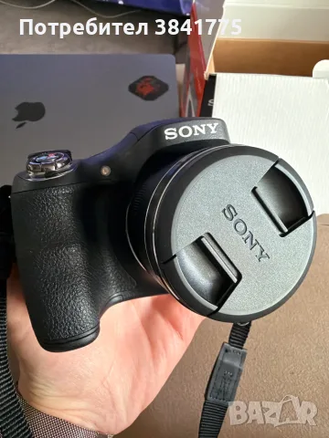 Sony H300 нов фотоапарат с 20 мегапиксела с 35 оптичен зуум, снимка 4 - Фотоапарати - 55805033