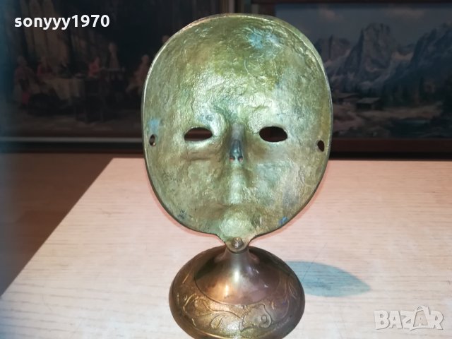 FACE-МАСКА-МЕД//МЕСИНГ-ВНОС шВЕИЦАРИЯ 0411201829, снимка 14 - Колекции - 30675705