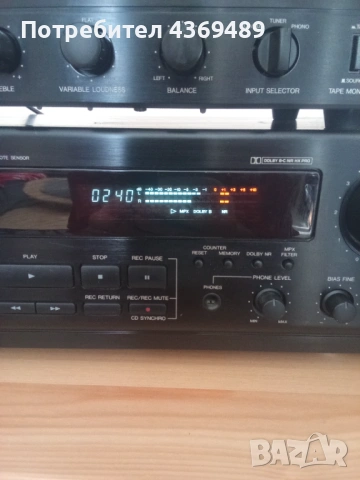 Дек и усилвател ресивър Денон, снимка 3 - Ресийвъри, усилватели, смесителни пултове - 53105857