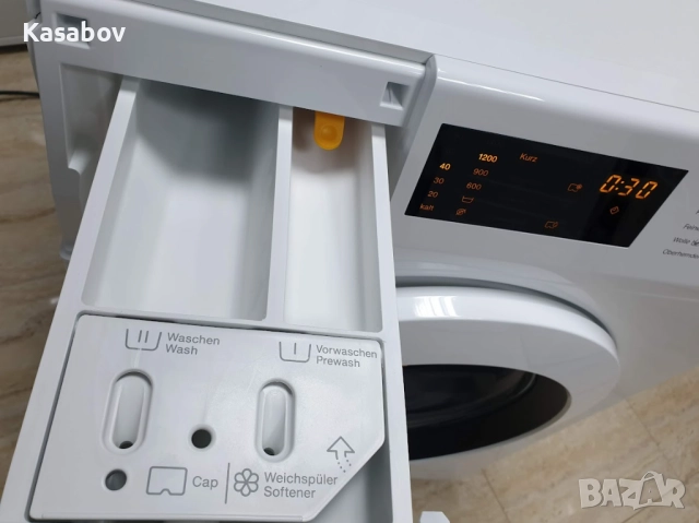 Miele W1 Series Black & White Пералня Миеле 12м Гаранция, снимка 6 - Перални - 51991503