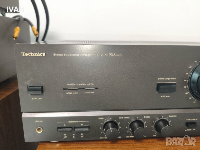 Продавам усилвател technics-su-v570, снимка 3 - Ресийвъри, усилватели, смесителни пултове - 53302676