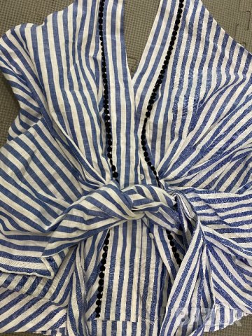 ZARA нов потник с гол гръб,Л размер, снимка 3 - Потници - 29345024