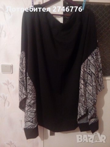 ЛИКВИДАЦИЯ 4-5XL красив костюм в бело-черни шарки, снимка 2 - Костюми - 31263043