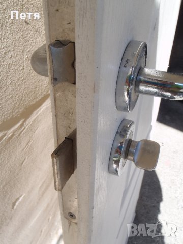 Бяла интериорна врата с брава със заключване, снимка 7 - Интериорни врати - 31149352