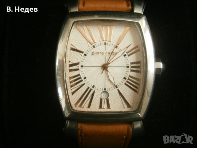 PIERRE CARDIN, Quartz, St. Steel, original product, XL timepiece, снимка 2 - Мъжки - 37264423