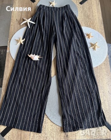 Широк панталон на НМ, снимка 4 - Панталони - 38030941