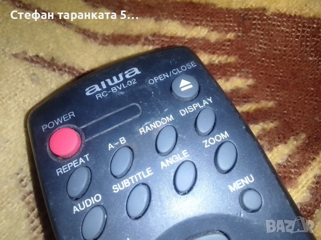 Дистанционно управление AIWA, снимка 4 - Дистанционни - 52000012