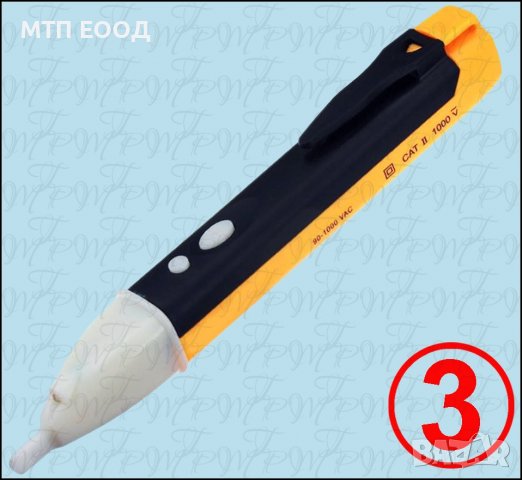 Фазомер, безконтактен, тестер на напрежение, снимка 3 - Друга електроника - 36929492