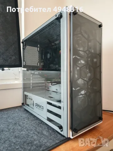 Геймърски компютър Ryzen 3600 GTX 1660, 16GB DDR4 256SSD+1TB HDD,750W, снимка 5 - Геймърски - 56151115