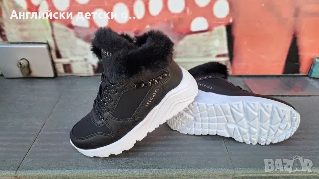 Английски детски кецове/боти Skechers, снимка 4 - Детски боти и ботуши - 56372014