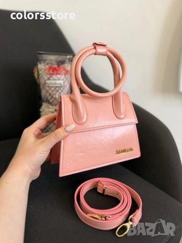 Розова чанта Jacouemus-IM67j