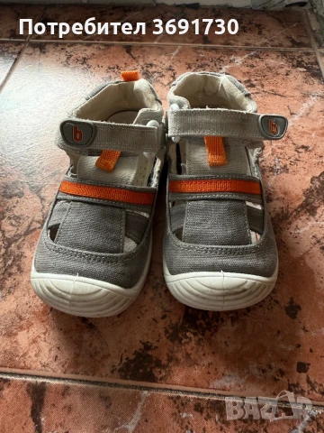 Biomecanics сандалки за прохождане 22ри размер, снимка 2 - Бебешки обувки - 50652115
