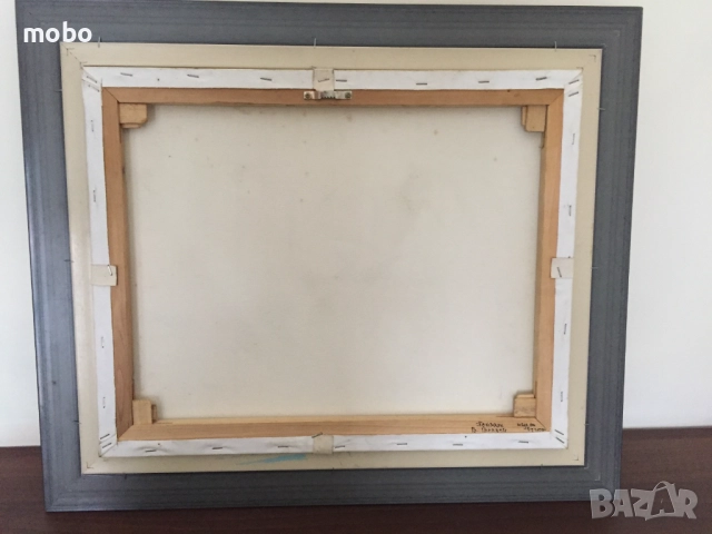 Картина „Пейзаж“ , маслени бои, художник Владин Владев , снимка 4 - Картини - 51566308