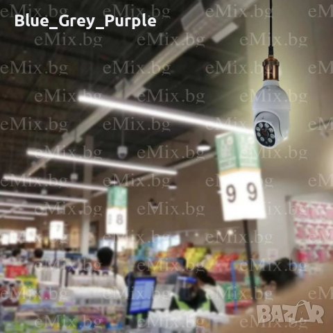 Куполна Wifi HD камера тип крушка, снимка 3 - IP камери - 39879113