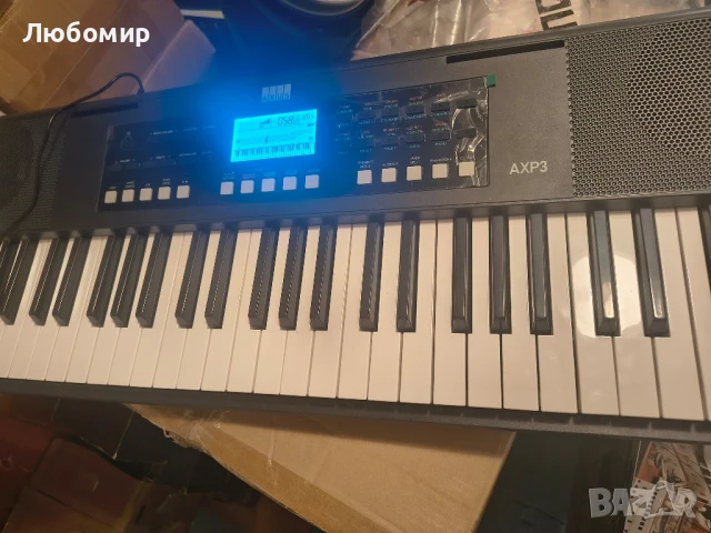 Axus 61-клавишно пиано, преносимо, чувствително на допир, леко и тънко, с дръжка за носене, захран , снимка 8 - Пиана - 51038394