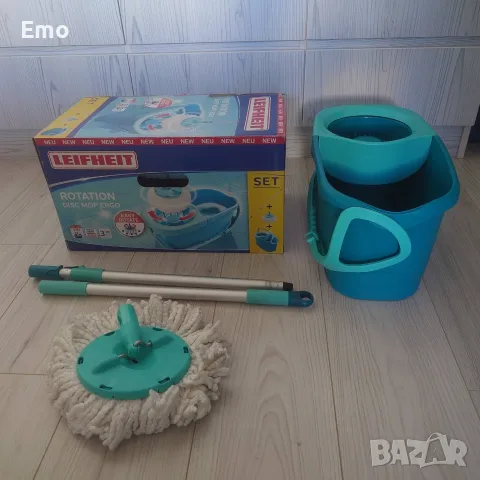 Комплект за почистване Leifheit Clean Twist Disc Mop Ergo