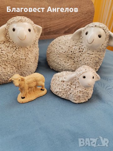 Порцеланови агънца , снимка 4 - Градински мебели, декорация  - 35484763