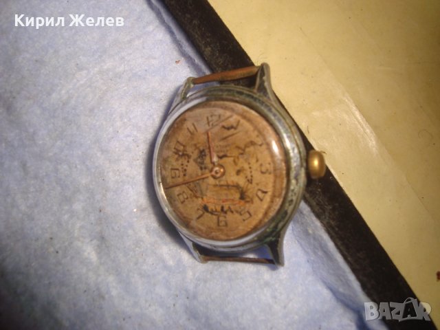 СПОРТИВНы СТАР РУСКИ МЕХАНИЧЕН РЯДЪК КОЛЕКЦИОНЕРСКИ МОДЕЛ ЧАСОВНИК СССР 22315, снимка 7 - Антикварни и старинни предмети - 36694135