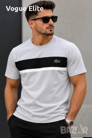 мъжки тениски loro piana Lacoste , снимка 2 - Тениски - 56218360