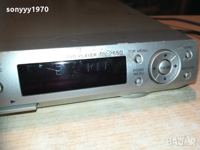 pioneer dv-2650s dvd player-внос швеицария, снимка 13 - Плейъри, домашно кино, прожектори - 30234132