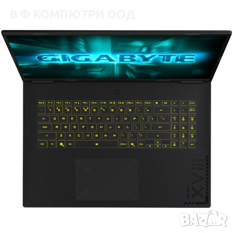 Лаптоп GIGABYTE GAMING A18 3TH - 18" IPS WUXGA 165Hz, AMD Ryzen 7 260, 16GB DDR5, снимка 2 - Лаптопи за игри - 53935956