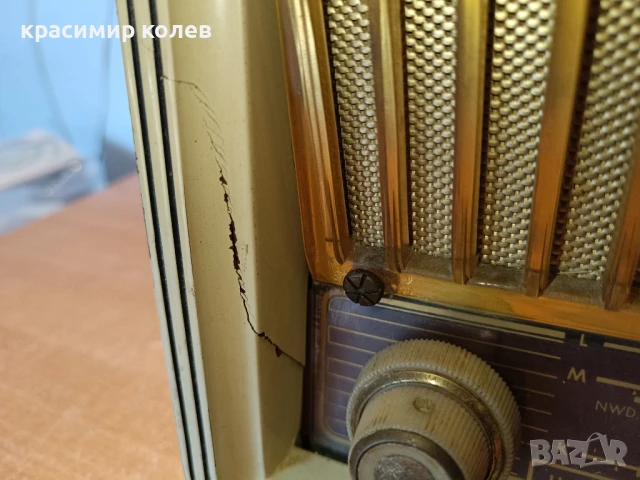 малко лампово радио "PHILIPS PHILETTA 283Z", снимка 4 - Антикварни и старинни предмети - 50485510