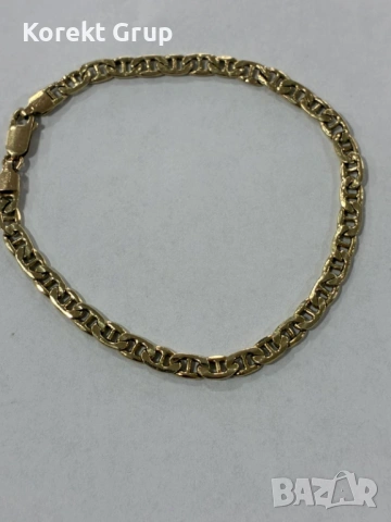 Златна гривна 14к злато