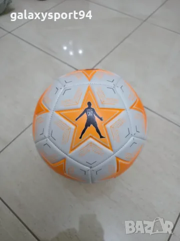 Топка Роналдо лилава звезда с фигура Шампионска лига 2027 Cristiano Ronaldo, снимка 6 - Футбол - 56233937