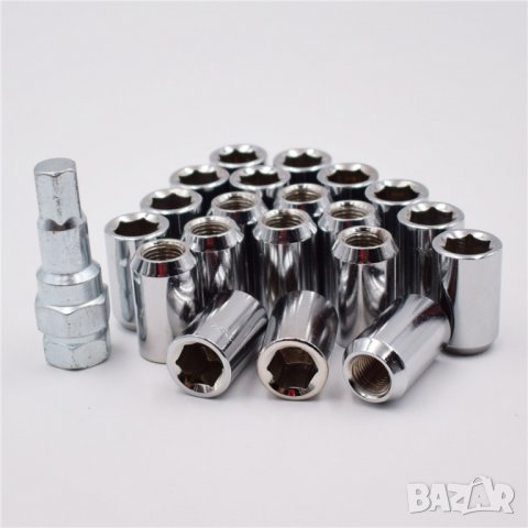 Тънки гайки за джанти слим гайки 12х1.5 12х1.25 