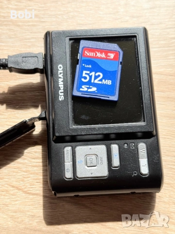 Olympus T-100 – комплект, готова за снимане, снимка 2 - Фотоапарати - 53895272