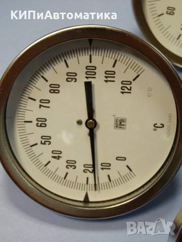 индустриален термометър NUOVA FIMA Ø130 mm G 1/2 KL 1 0/+60°C, 0/+120°C, 0/+160°C, 0/+200°C 0/+200°C, снимка 3 - Резервни части за машини - 35490584