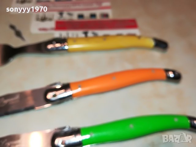 LAGUIOLE-ВНОС FRANCE-5 НОЖА И ВИЛИЦА 1111221022, снимка 11 - Колекции - 38633729