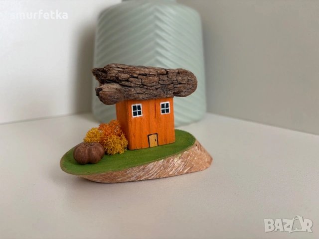 Дървени къщички, снимка 4 - Декорация за дома - 53911919