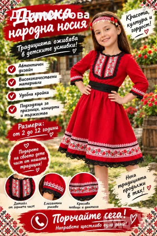 🇧🇬 ОБЛЕЧЕТЕ МАЛКАТА ПРИНЦЕСА В БЪЛГАРСКА ТРАДИЦИЯ! ❤️