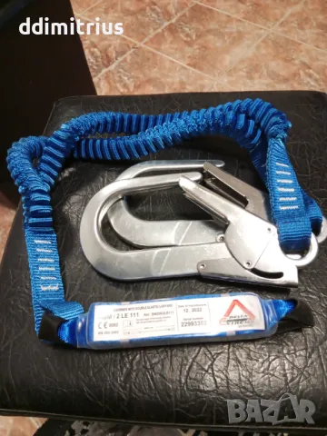  Система за осигуряване/ластично/ абсорбер с 2куки против падане 2метра