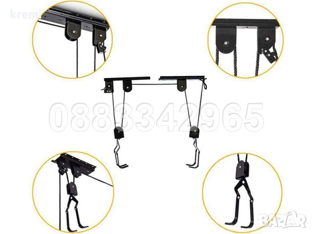 НОВИ! Стойка Лифт за велосипед до 20кг, снимка 7 - Други стоки за дома - 31450185