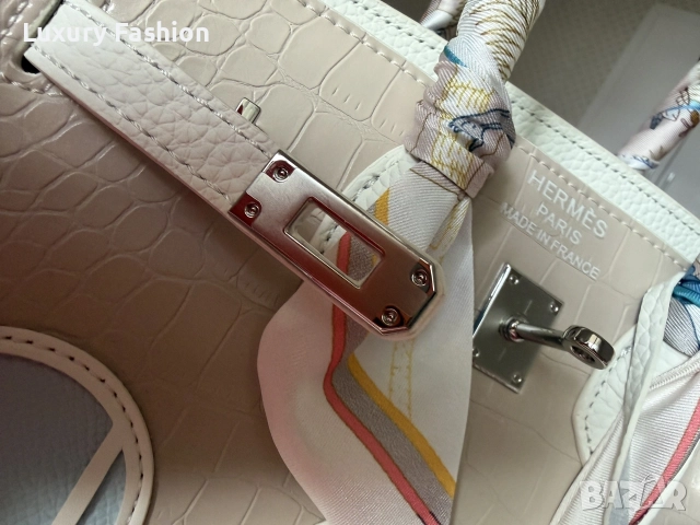 Дамска чанта Hermes Birkin, снимка 4 - Чанти - 56213149