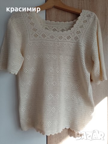 Дамска плетена блуза, снимка 5 - Блузи с дълъг ръкав и пуловери - 44162284