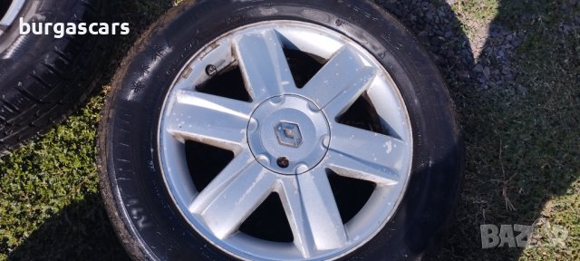Алуминиеви джанти Renault Scenic II 16ки - 300лв, снимка 3 - Гуми и джанти - 42109730