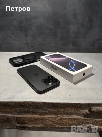 Iphone 16 Pro Black Titanium, 93% батерия
