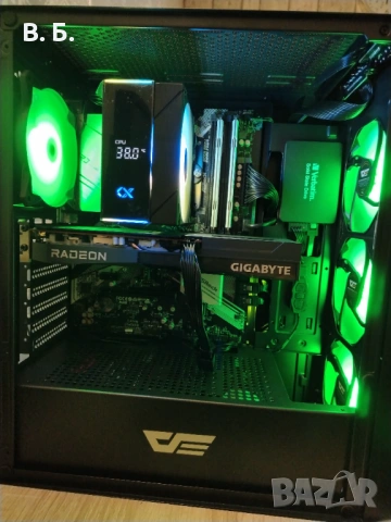 Геймърски компютър Ryzen 7 3700X / RX 6600 8GB / 16GB RAM – Перфектен за 1080p!, снимка 9 - Геймърски - 54320922