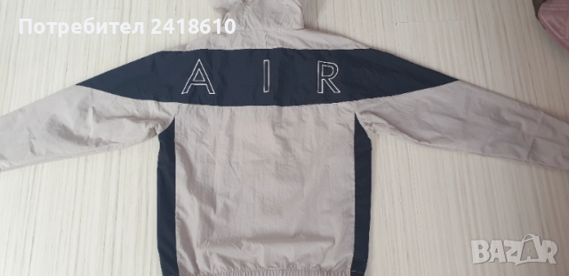 Nike Air Woven Grey Full Zip Jacket Mens Oversize Size S /  M  НОВО! ОРИГИНАЛ! Мъжка яке!, снимка 10 - Спортни дрехи, екипи - 52547725