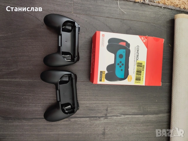 Зарядна станция (док) за контролери Joy-Con на Nintendo Switch, снимка 2 - Аксесоари - 54234631