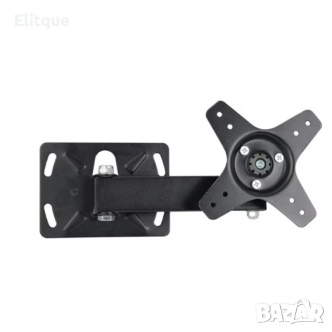 Стойка за телевизор Esperanza  За стена, От 12 до 50 inch, Макс 20 кг, Vesa 200x200, Черен, снимка 4 - Други стоки за дома - 52895083