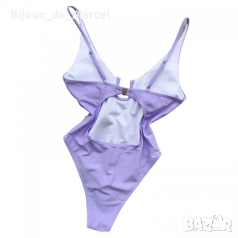 Бански Femmina Purple - S M L размери, снимка 3 - Бански костюми - 36597722